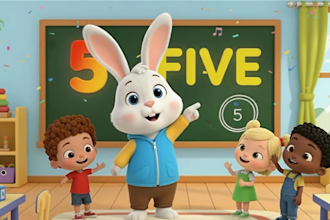 make 3d cartoon kids animation for youtube