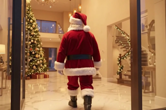 3d ai christmas greeting real estate ai christmas holiday real estate ai video