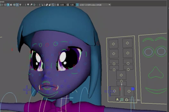 rig your 3d character professionally, 3d rigging in maya