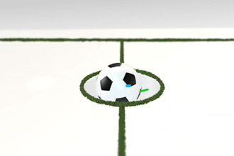 create a cinematic 3d sports team intro and logo animation