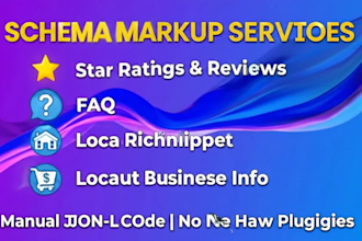 add schema markup, rich snippets, star ratings, and fix search console error