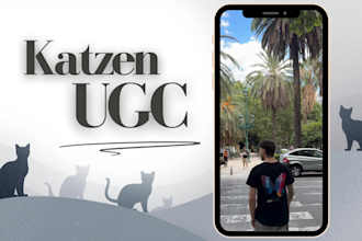 create ugc video ads in german with cats