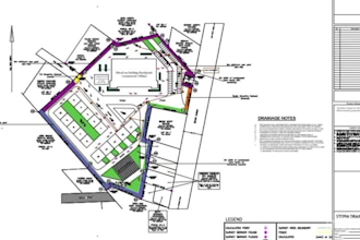 design site development grading drainage and erosion control plan
