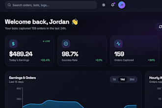 create doordash bot, instacart bot, uber bot, bot lyft, grabber bot, grubhub bot