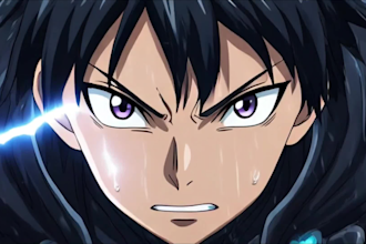 do ai anime music video, ai anime fighting scene, ai cartoon video using sora2
