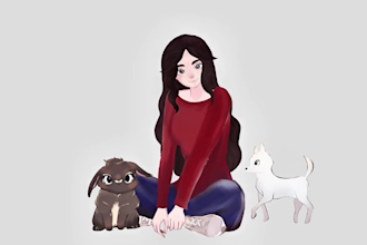 2d animation for youtube and social media