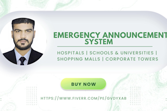 develop a realtime code alert and emergency notification