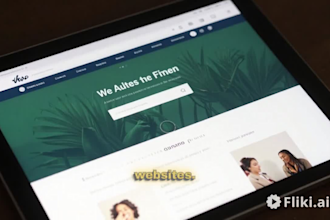 build a modern responsive website