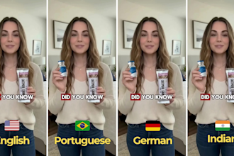 dub your product video into any language