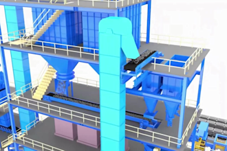 create 3d industrial product and manufacturing process animation