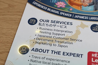 help you expand your business and negotiate with japanese clients