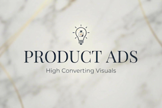 design high converting product ads for your brand