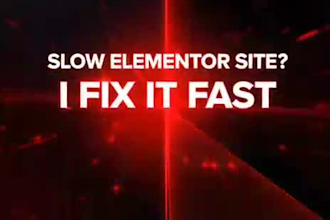 optimize wordpress speed for elementor websites