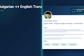 provide accurate and natural translations between english, bulgarian, and german