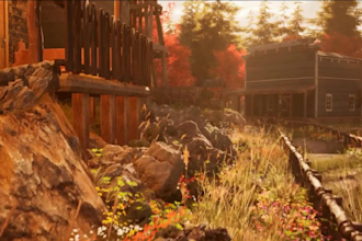 design 3d environment, level design, scene in unreal engine 4 and 5