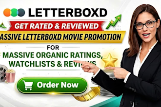 do massive promotion for your movie on letterboxd to increase in organic ratings