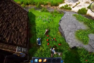 make unreal engine multiplayer open world adventure, exploration, survival game