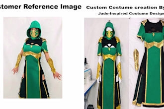 sew custom cosplay costume for any character or event
