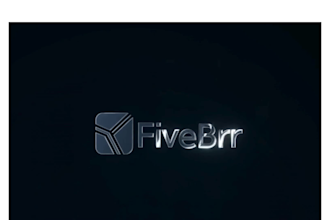 create a professional custom logo animation intro video