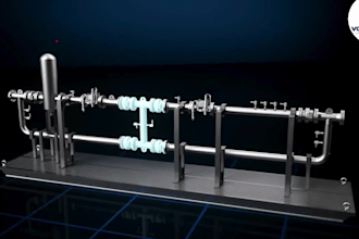 3d industrial animation engineering visualization 3d techninal industrial design
