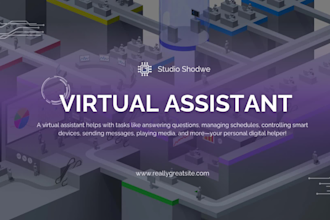 be your virtual assistant for canva design and admin tasks