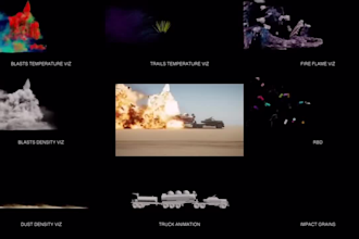 do cinematic fire effect, vfx compositing, green screen, blood effects
