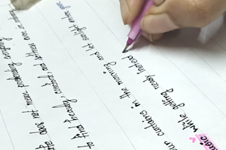 create beautiful and aesthetic handwritten notes and letters