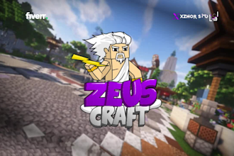 draw your custom minecraft server logo and server icon