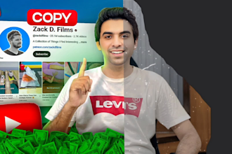 design an amazing youtube thumbnail that boost CTR