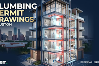 design houston plumbing permit riser diagrams and piping plans