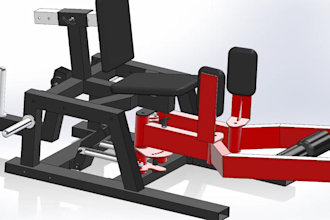 engineer gym equipment for patent and production