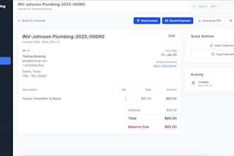 build a booking website for your contractor business