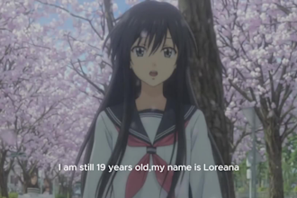 write a cinematic anime script for your story