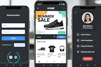 provide flutter mobile app development