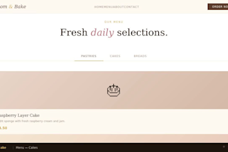 design you a beautiful functional website