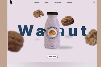 3d shopify shop professionell erstellen animierter shopify shop 3d produktmodell