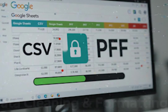 do fast and accurate data entry in excel and google sheets