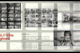 create professional storyboards for ads, films and videos