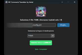 translate minecraft config files and yml comments safely
