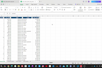 clean and organize your excel or CSV data