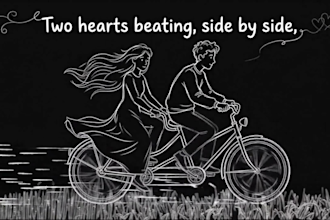 turn your love song into a hand drawn lyric video