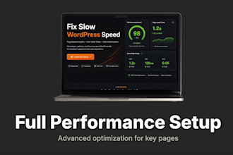 fix slow wordpress speed and core web vitals for pagespeed insights