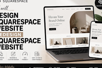 squarespace website design squarespace website redesign square website design