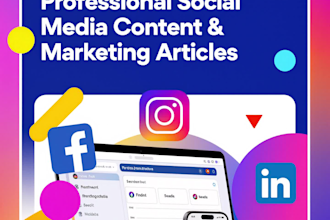 create social media posts