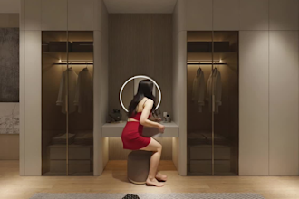 3d interior and exterior design