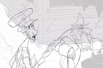 flipbook pencil animation cleanup inbetween 2d traditional toon boom harmony