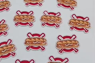 custom embroidery patch design