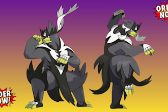 create a custom pokemon and fakemon for you