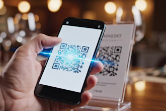 create qr based digital food menu