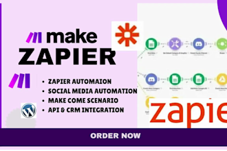 build make com automation workflows API integrations